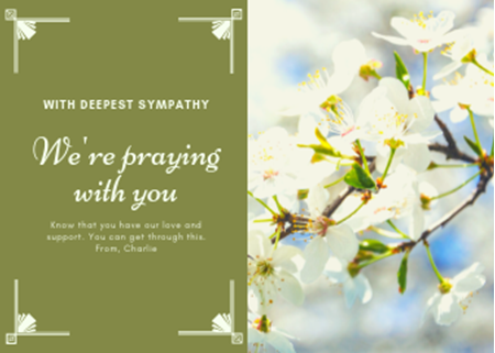 Picture for category Condolence