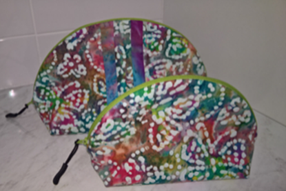 Picture of Pouch - Butterfly Batik Set of 2