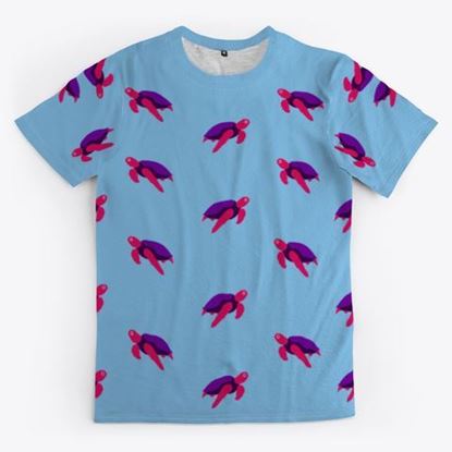 Picture of Turtle Season 3 All Over T-Shirt